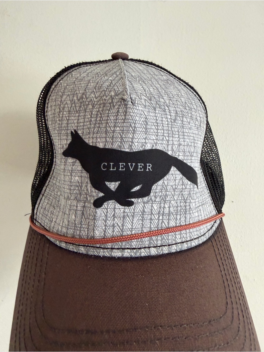 Prana Trucker Hat - Gray, Black & Brown